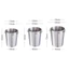 Ly đựng bột cà phê Thép không gỉ 304,Phụ kiện máy xay cà phê,Máy tách bột,Cốc đo cà phê chất lượng