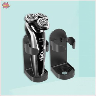 Giá đỡ máy cạo râu phòng tắm N & X Giá đỡ dao cạo treo tường Giá đỡ bàn chải đánh răng điện Tiết kiệm không gian Hộp đựng bàn chải đánh răng không dấu vết.