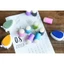 BEABOUT 5 / 10 CÁI Miếng bọt biển vẽ ngón tay, Giấy nến vẽ đầy màu sắc DIY Craft Dauber, Tài khoản tay không độc hại cao cấp có thể giặt được Ngón tay Cot Scrapbooking