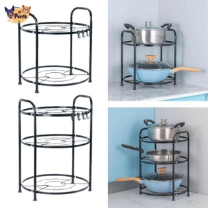 Nồi Và Chảo Sắp Xếp Giải Pháp Bảo Quản Giá Chảo Nồi Đa Tầng Độc Lập Cho Mặt Bàn Tổ Chức Và Bảo Quản