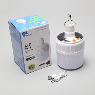 Bóng đèn LED tích điện năng lượng mặt trời (có thể sạc pin, có Remote điều khiển từ xa)