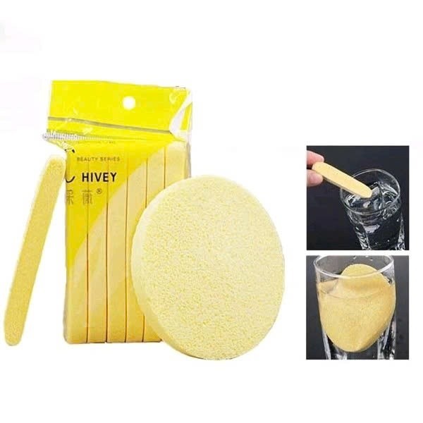Set 12 Bông Nở Rửa Mặt Bọt Biển Tiện Dụng An Toàn, Sạch Sẽ DT053