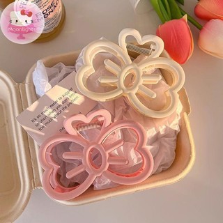 Ánh Trăng Dễ Thương Nơ Nhựa Vuốt Kẹp Kẹo Màu Cua Cho Bé Gái Ngọt Ngào Vuốt Tóc Phụ Kiện Tóc EN