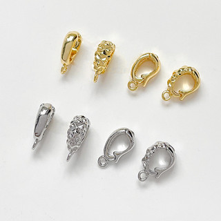 Túi Đồng 14k vàng bảo quản màu sắc đơn giản móc ngọc trai móc treo móc vạn năng tự làm vòng tay vòng cổ đính cườm Vật liệu phụ kiện