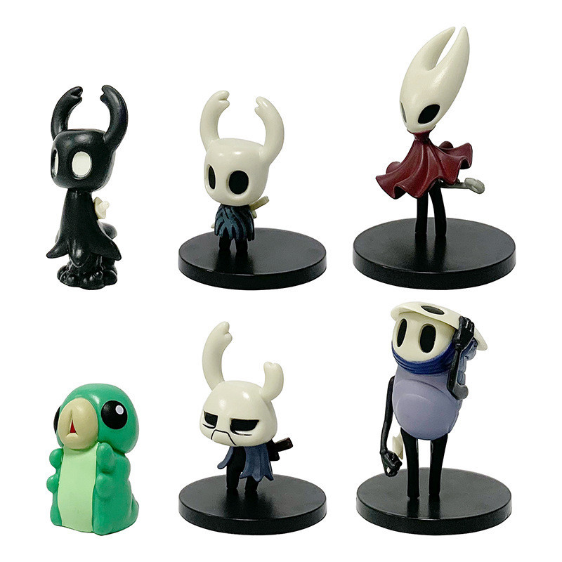 6 Cái / gói Hollow Knight Silksong Hình 6-8cm Hornet Mô Hình Chơi Game Ngoại Vi Máy Tính Để Bàn Đồ Trang Trí Đồ Chơi Trẻ Em