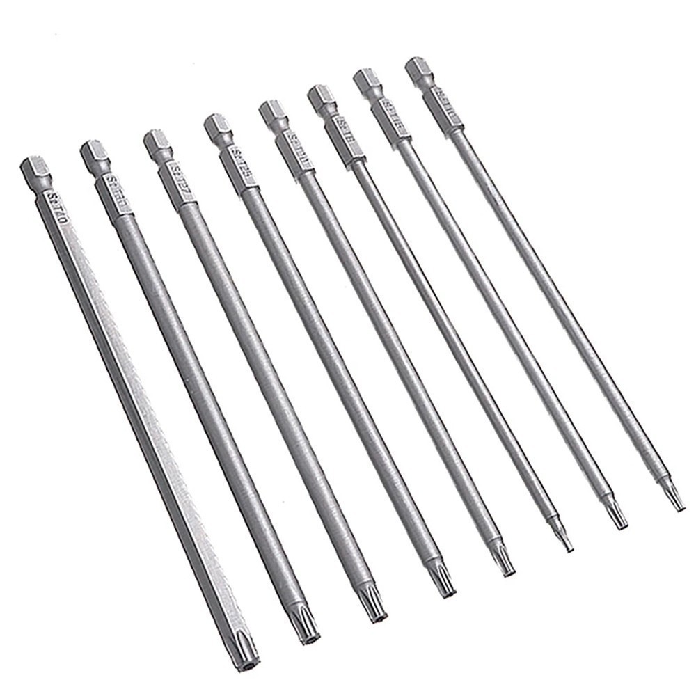 [Welv] 1 Mũi tuốc nơ vít Torx từ tính dài 150mm T8, T10, T15, T20, T25, T27, T30, T40