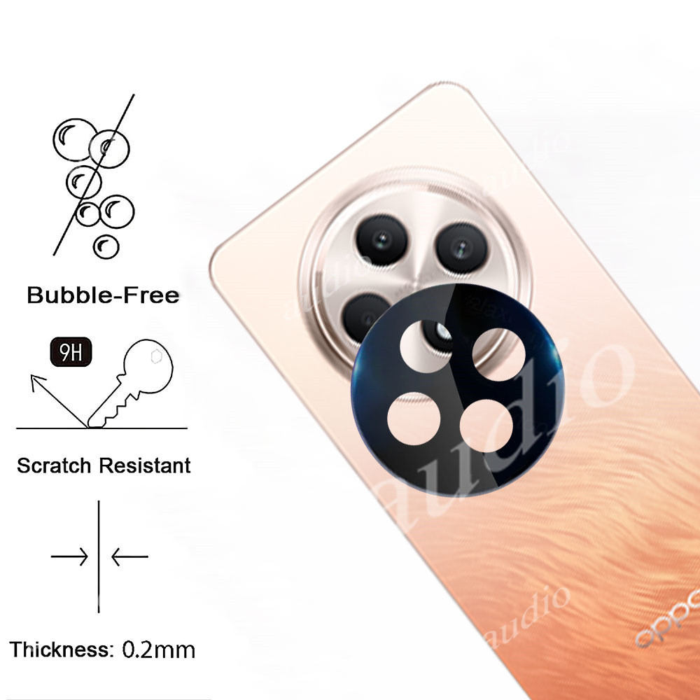 1-3 Chiếc 3D Cong Kính Cường Lực Camera Phim Cho OPPO Reno 12F 12Pro 12 F Pro 5G 4G 2024 Bảo Vệ Màn Hình Ống Kính Cho OPPO Reno12 F Pro Reno12F 5G 4G Kính Cường Lực Full Cover