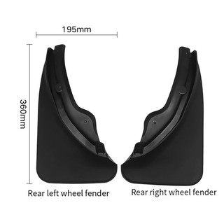 4 Xe Chắn Bùn Bùn Chắn Bùn Bắn Bùn Chắn Bùn Fender Cho Xe Mercedes Benz W204 C-Class 2007-2010 C180 C200 C300