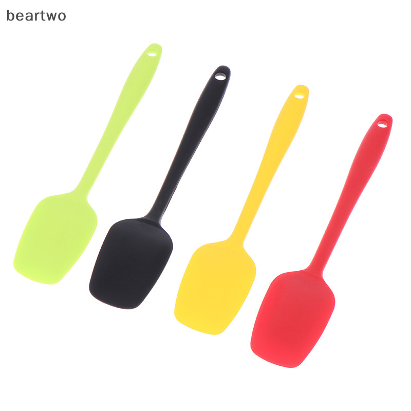< Beartwo > 1 Dụng Cụ Cạo Nướng Bánh Làm Dày Thìa Trộn Batter Scraper Chống Dính Bơ Trộn Dụng Cụ Nấu Ăn Nhà Bếp Đẹp