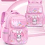 SQ11 Sanrio Kuromi My Melody Học sinh tiểu học Túi đi học Bảo vệ cột sống Cô gái dễ thương Lớp 1-6 Trẻ em Backpac