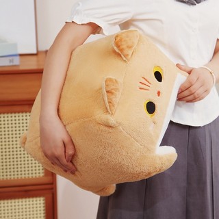 Plus Hot Dễ Thương Vuông Mèo Sang Trọng Gối Sáng Tạo Mèo Dễ Thương Sang Trọng Đồ Chơi Phòng Ngủ Gối Trang Trí Bé Gái Trẻ Em Có Thể Được Đặt Ra Ở Các Vị Trí Khác Nhau Quà Tặng Sinh Nhật Quà Tặng Giáng Sinh