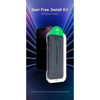 Cao Cấp Dễ Dàng Lắp Đặt Tự Động Bảo Vệ Màn Hình Kính Cường Lực Cho iPhone 15 14 13 12 11 X Xs XR Pro Max Plus Mini HD