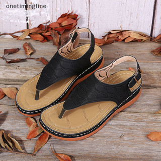 Onetimingfine Xăng đan Nữ Đế Mềm Nêm Giày Nữ Mùa Hè Sandal Giày Cao Gót Xăng đan Nữ Nêm Sandalias Mujer VN