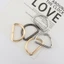 20 Cái / lốc Kim Loại Hình Chữ D Móc Khóa DIY Handmade Móc Khóa chéo Túi Phụ Kiện Dây Sắt Hình Chữ D Khóa Webbing Khóa Kim Loại Nhẫn Hình Chữ D