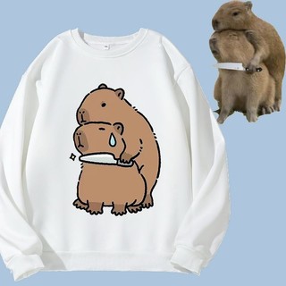 2024 Thời Trang Động Vật Dễ Thương Capybara Trẻ Em Áo Dài Tay Hoạt Hình Áo Cho Bé Trai Và Trẻ Tập Đi