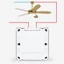 Star Loại 86 Quạt Trần Điều Chỉnh Tốc Độ Bề Mặt Gắn Bộ Điều Khiển Tốc Độ 5 Thiết Bị Điều Chỉnh Dễ Dàng Sử Dụng Điều Khiển Tường Cho Offic