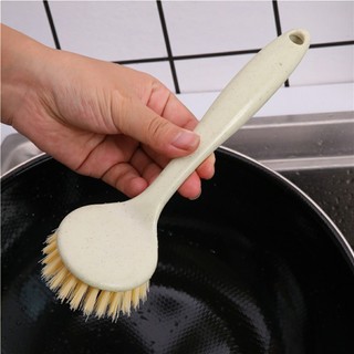 Bàn chải chà bồn rửa chén có tay cầm dài và chất lông dày cao cấp SUNND
