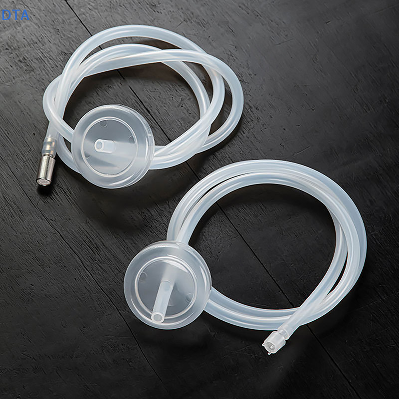 Dta 1 Bộ Phụ Kiện Nước Ống Silicon Ống Nước Linh Hoạt Tự Động Hút Ống Đa Năng Cấp Thực Phẩm Ống Đầu Vào PO