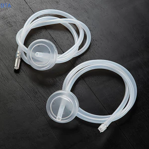 Dta 1 Bộ Phụ Kiện Nước Ống Silicon Ống Nước Linh Hoạt Tự Động Hút Ống Đa Năng Cấp Thực Phẩm Ống Đầu Vào PO