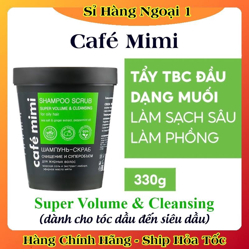 [DATE MỚI] Tẩy Da Chết Da Đầu Cafe MiMi 330G làm sạch da đầu, giảm dầu bết, dưỡng tóc của Nga -HÀNG CHÍNH HÃNG
