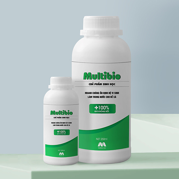 Vi Sinh Multibio 125ml /250ml /500ml - Khử Độc, Làm Trong Nước Cho Hồ Cá