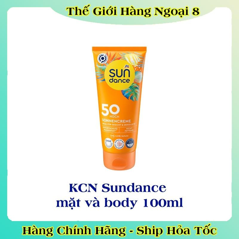 [MẪU MỚI] Kem chống nắng Sundance đi biển, đi bơi chống nước tốt cho mặt và body của Đức