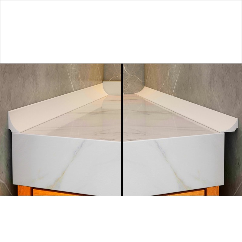 Dải giữ nước Rào chắn nước bằng silicon cho rào cản nước bồn rửa cho phòng tắm cho mặt bàn nhà bếp