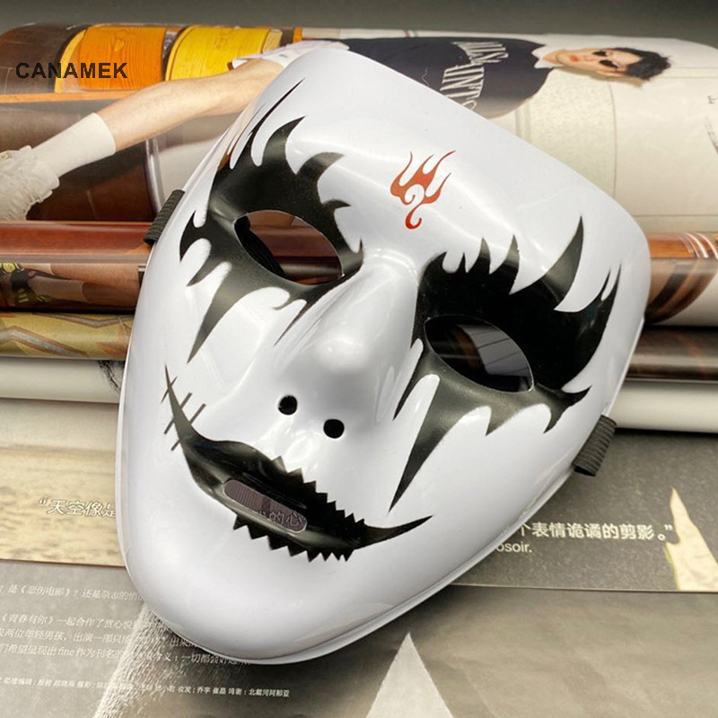 Canamek 1 Hip Hop Người Lớn Tay Trắng Dạo Phố Khiêu Vũ Nam Người Lớn Mặt nạ Halloween Đạo Cụ Hóa Trang Mặt nạ Toàn Mặt nạ CSF