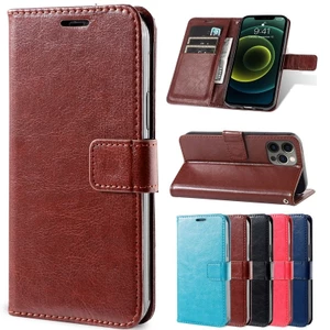 Ốp Lật Realme C67 C63 C61 C65 C53 C51 C55 Note 50 V50 V50s C30 C30s C33 C31 V30 V30T V20 12X 12 11 10 9 9i GT Neo 6 SE Pro Plus 5G Vintage Ví Da Khe Cắm Thẻ Điện Thoại Bao da
