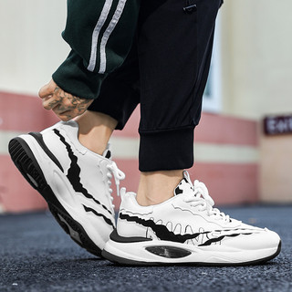 Còn Hàng Nam Thể Thao Chạy Bộ Flyknit Ren-Up Blade Đế Giày Thể Thao Ngoài Trời Giày Thể Thao Miễn Phí Vận Chuyển