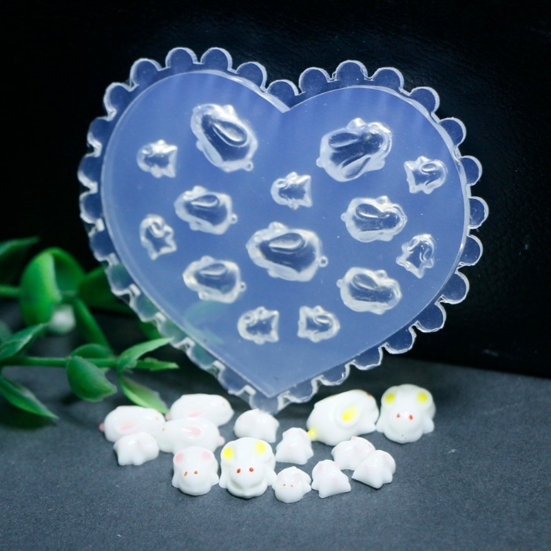 Creative Nail Art Mold Silicone Stamping Kit Embossing Nail Accessories Mould