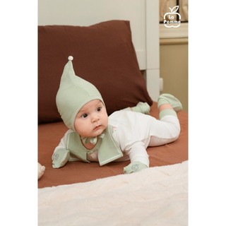 La pomme AW2024 Mũ sơ sinh La Pomme màu pastel