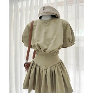 S259-Set áo phối chân váy cho bé gái Size từ 8-30Kg