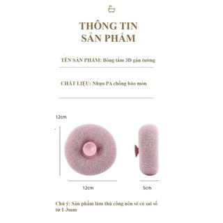 Bông Tắm Chà Lưng Massage Gắn Tường Tiện Lợi #A145