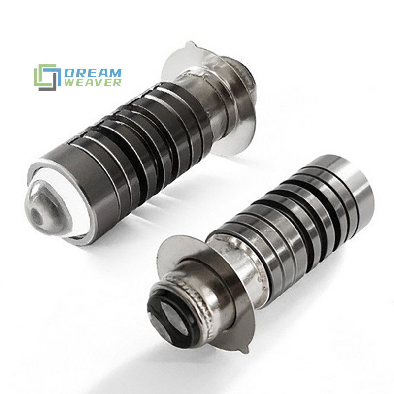 [Dream] Bóng đèn pha hai màu đa năng 12V P15D H6 PX15D LED Đèn pha xe máy H6 Xe tay ga Xe máy mới