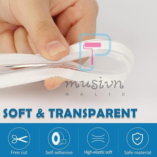 Clear Table Corner Guards Baby Proofing Corner Protector Soft Silicone Furniture Edge Bumper Strip 1m
