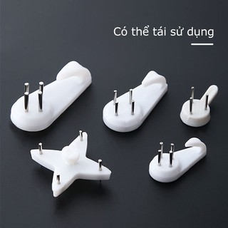 Đinh ba chân, đinh treo ảnh, đinh đóng tường không cần khoan tường ALINE