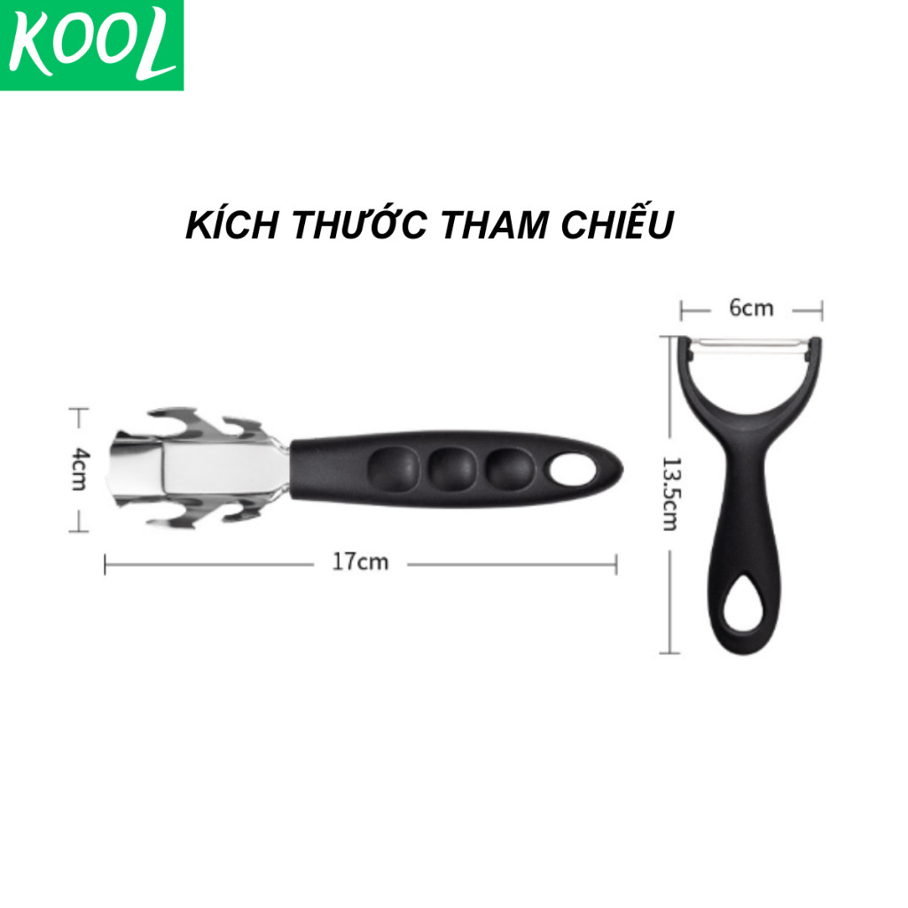 Dao làm bếp Nhật bộ 5 trong 1 đa năng KOOL ASAKH