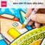 Bút sáp màu Colorkids Deli - Hộp màu sáp học sinh 10 màu, tăng kích thước bút, không độc hại, tô màu cho bé
