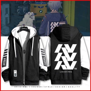 Lật Zenless Zone Zero Ngẫu Nhiên Chơi Áo Wise Dây Kéo Áo Khoác Áo cardigan Áo Len Unisex Dài Tay Top Cosplay