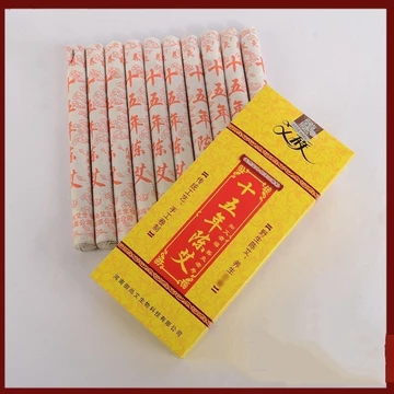 Hôp 10 Điếu Ngải Nhung Cao Cấp Sử Dụng Trong Châm Cứu - Ngải Cứu Nhung Nguyên Chất 100% -MENTA