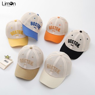 Thêu Chữ Cái Trẻ Em Mũ Lưới Bóng Chày Full Lưới Thoáng Khí Đạt Đỉnh Mũ Tất Cả Trận Đấu Mũ Chống Nắng Thời Trang