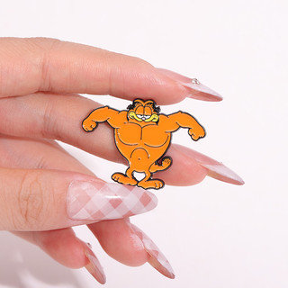 25 Garfield Men Trâm Cài Ba Lô Quần Áo Thời Trang Phụ Kiện Quà Tặng Cho Bạn Bè