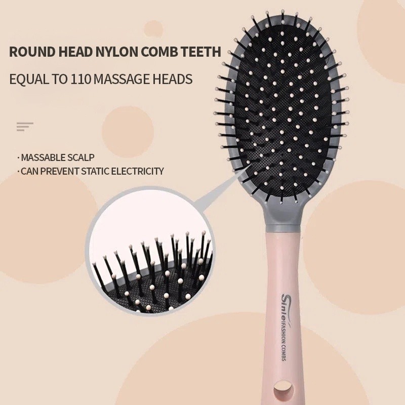 MAANGE Lược Gỡ Rối tĩnh điện massge Tạo Phồng Tóc Cỡ Lớn Chuyên Dụng 1459