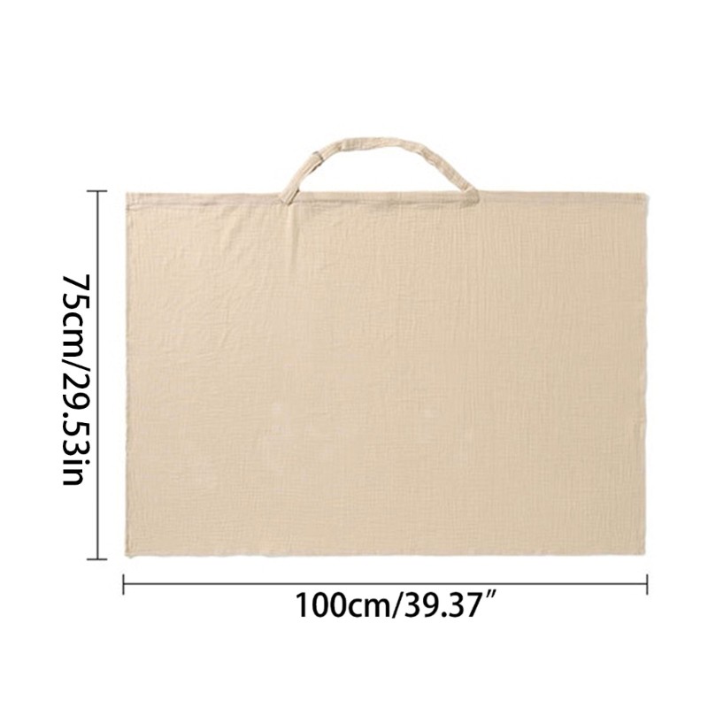 Dasbsug Privacy Nursing Cover Vỏ bọc thoải mái cho con bú Tạp dề Cotton 2 lớp