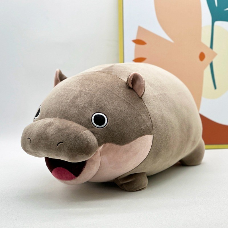 [Còn hàng] Moo Deng Đồ chơi sang trọng Vui nhộn nảy lợn Hippo Búp bê sang trọng Thái Lan Pygmy Hippo Đồ chơi nhồi bông Trang trí phòng ngủ Đồ chơi làm dịu em bé Quà tặng sinh nhật Quà tặng Giáng sinh COD