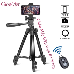 Chân Máy Gập Gọn Đa Năng, Quay Phim - Chụp Ảnh - Live Stream, Nhẹ & Chắc , Dành Cho Du Lịch