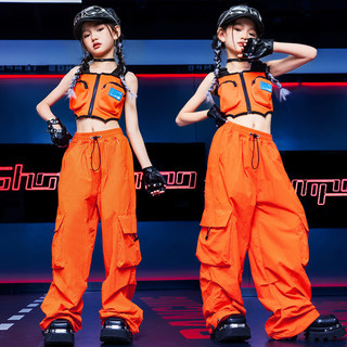 Đồ Nhảy Hiện Đại Hiphop Trẻ Em Set Đồ Dance Jazz Quần Nhảy Crop Top Đồ Nhảy Cho Bé Gái Bộ Tập Nhảy Cho
