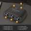 Bộ sạc ô tô Bộ chuyển đổi 12V 24V 3 Ổ cắm bật lửa thuốc lá Bộ chia USB kép LED xe hơi Sạc nhanh cho iP GPS Dashcam