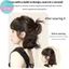 Sund Tổng Hợp Tóc Bun Xoăn Tóc Giả Gước Kẹp Thịt Viên Co Giãn Đuôi Ngựa Phần Mở Rộng Tóc Scrunchy Giả Miếng Cho Nữ VN